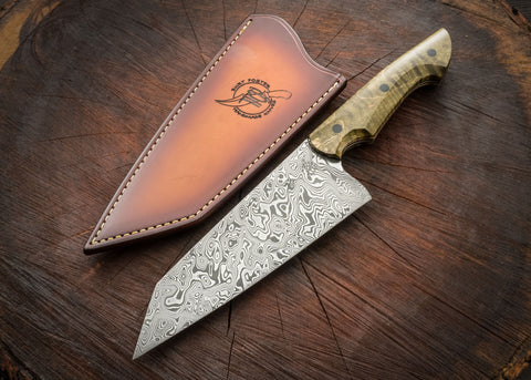 Damascus Santoku