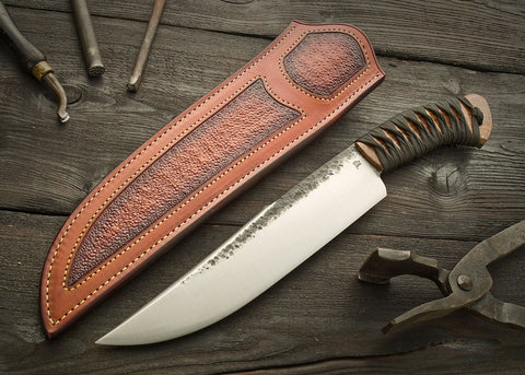 Textured Camp Knife