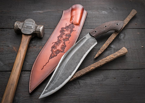 Forged Wenge Kukri