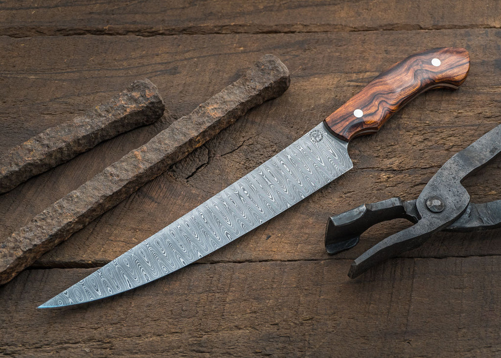 Damascus Carving Knife