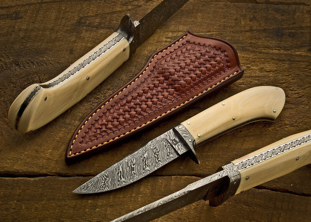 Ivory & Damascus Hunter