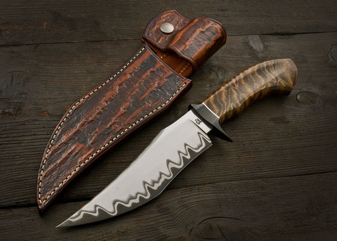 Iron Spur Fighter - Dark Sapele Takedown