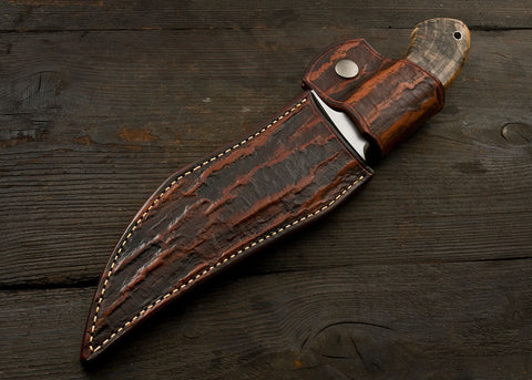 Iron Spur Fighter - End-Grain Spalted Maple