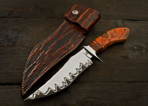 Iron Spur Fighter - Amber Spalted Maple