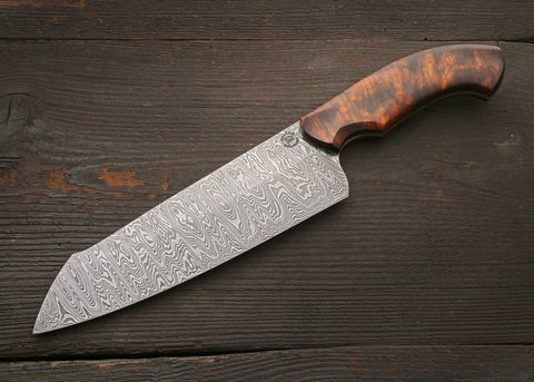 Damascus Santoku